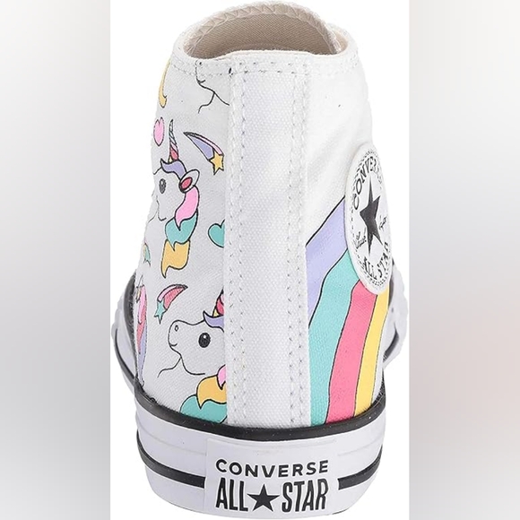 Converse unicorn rainbow high tops unisex 37.5 Eur - 4.5 UK - 5 USM - 6.5/7  USW - Picture 1 of 6
